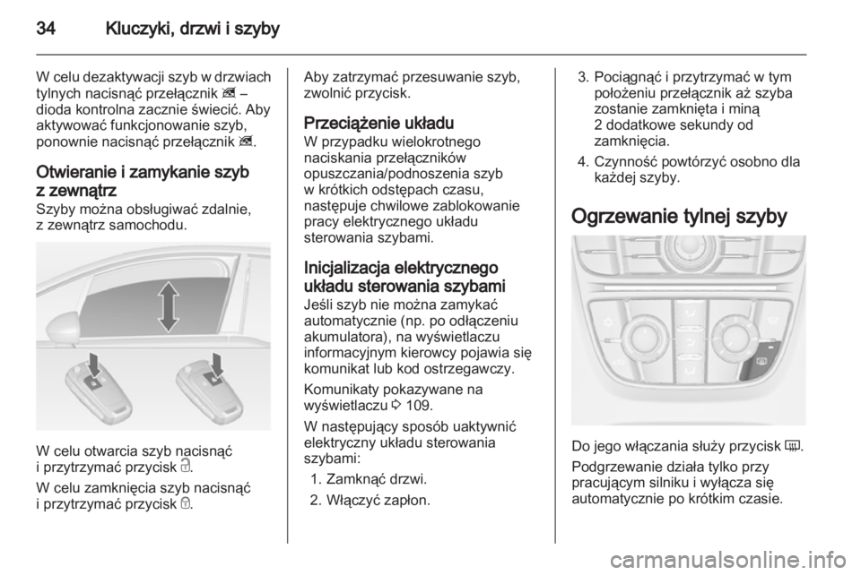 OPEL MERIVA 2011.5  Instrukcja obsługi (in Polish) 