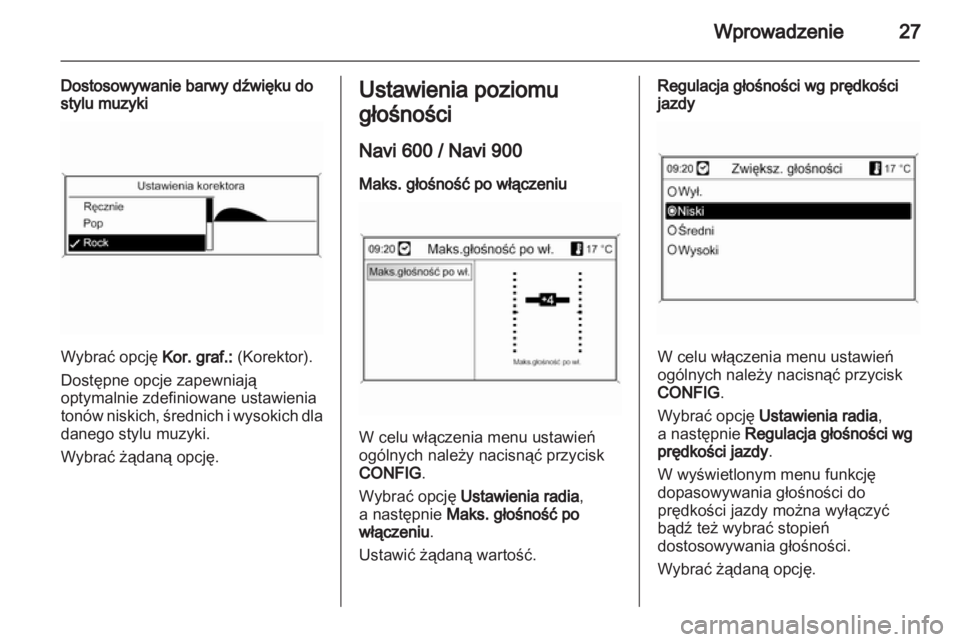 OPEL MERIVA 2012  Instrukcja obsługi systemu audio-nawigacyjnego (in Polish) 