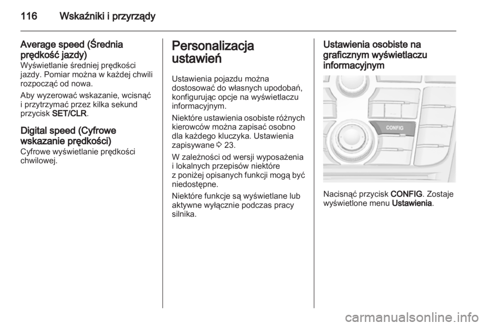 OPEL MERIVA 2012  Instrukcja obsługi (in Polish) 