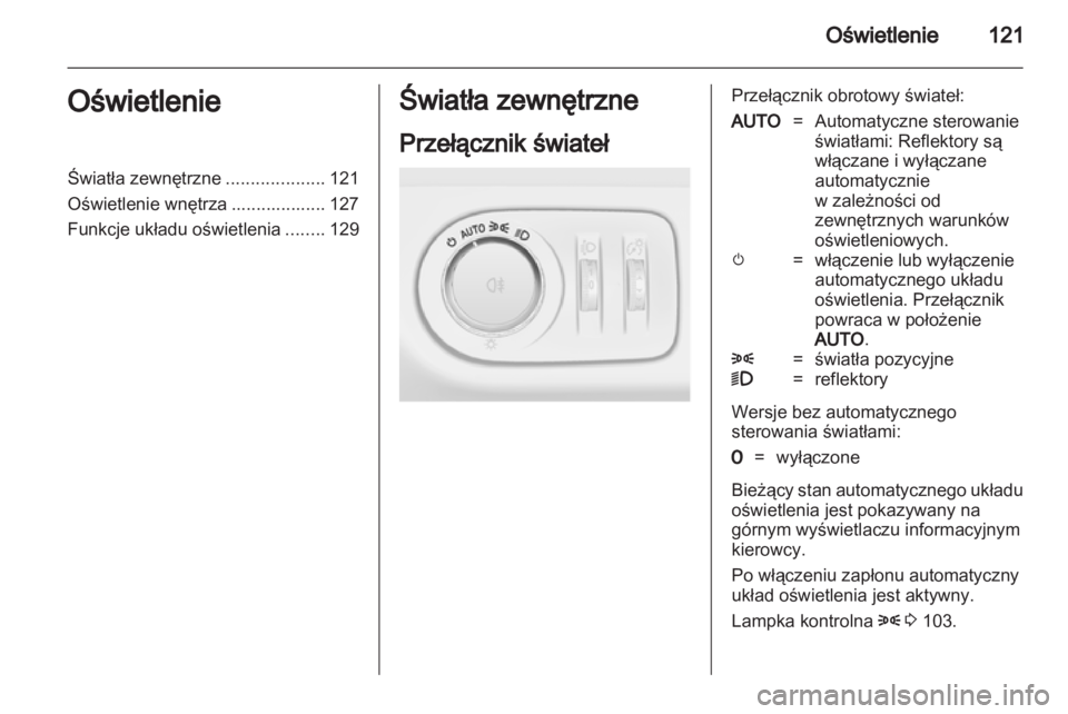 OPEL MERIVA 2012  Instrukcja obsługi (in Polish) 