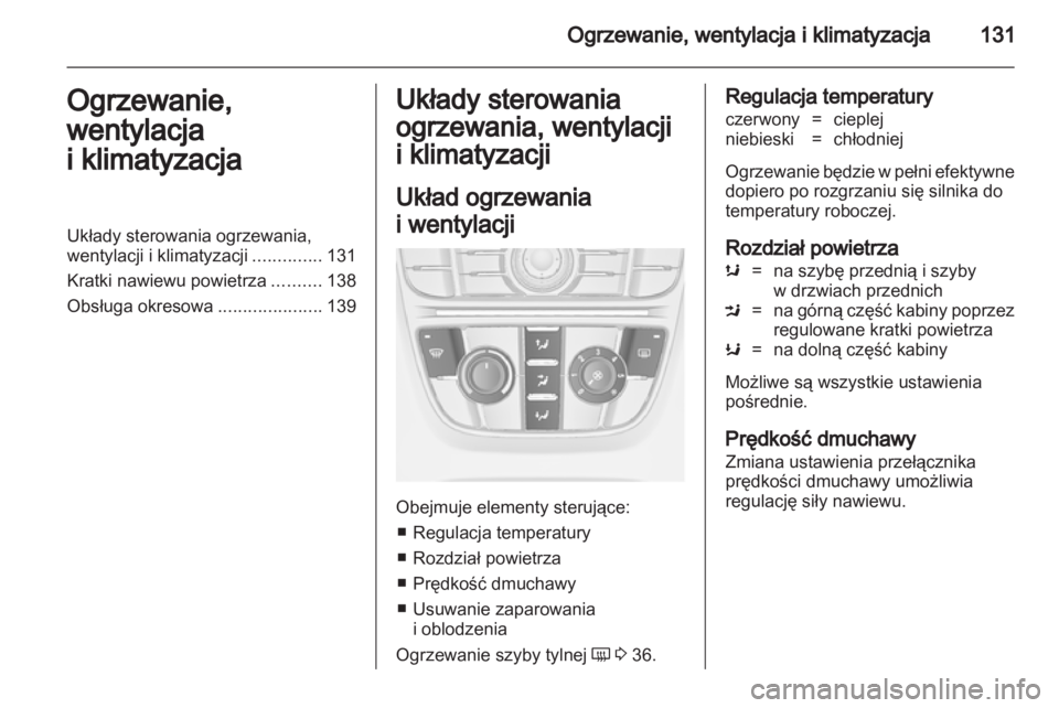 OPEL MERIVA 2012  Instrukcja obsługi (in Polish) 
