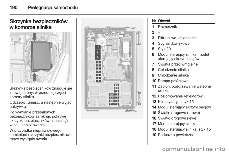 OPEL MERIVA 2012  Instrukcja obsługi (in Polish) 