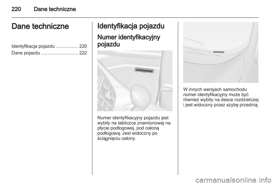 OPEL MERIVA 2012  Instrukcja obsługi (in Polish) 