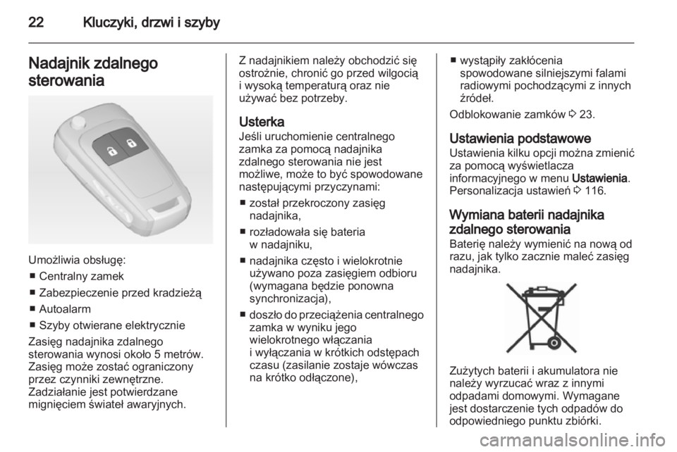 OPEL MERIVA 2012  Instrukcja obsługi (in Polish) 
