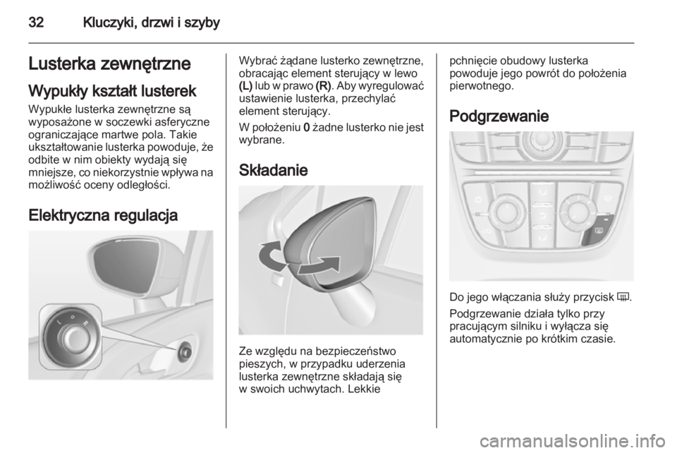 OPEL MERIVA 2012  Instrukcja obsługi (in Polish) 