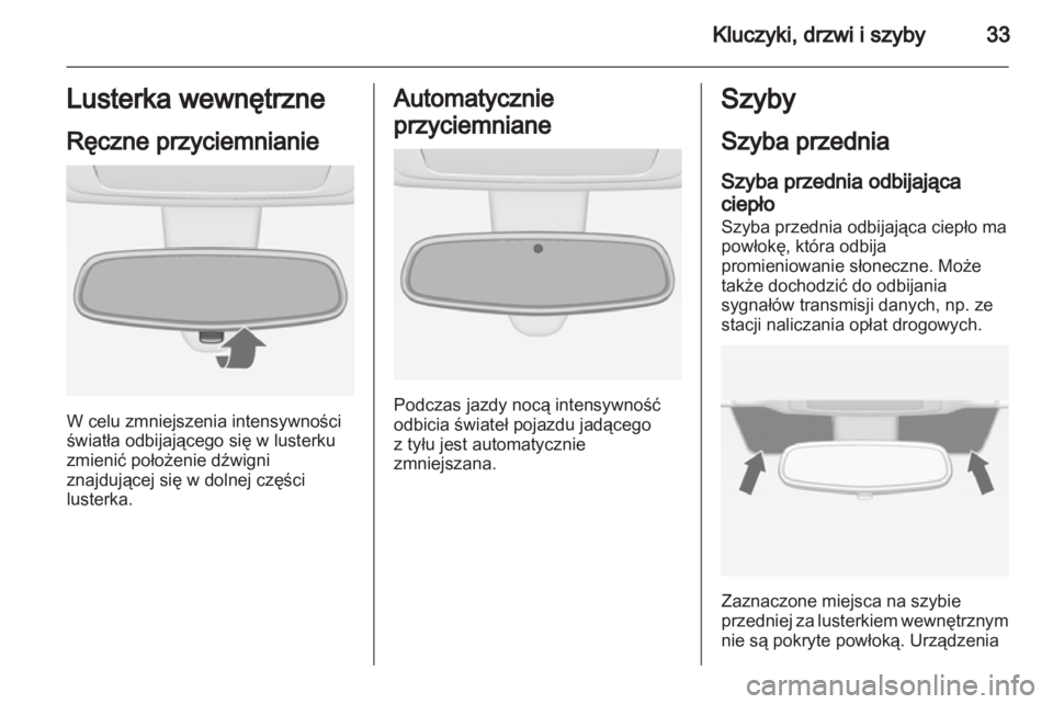 OPEL MERIVA 2012  Instrukcja obsługi (in Polish) 