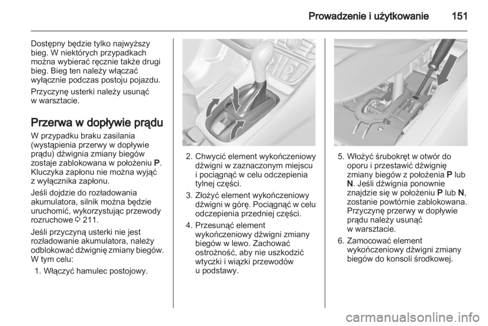 OPEL MERIVA 2012.5  Instrukcja obsługi (in Polish) 