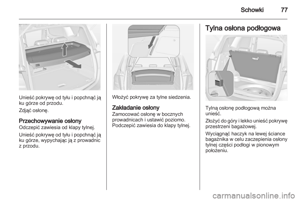 OPEL MERIVA 2012.5  Instrukcja obsługi (in Polish) 
