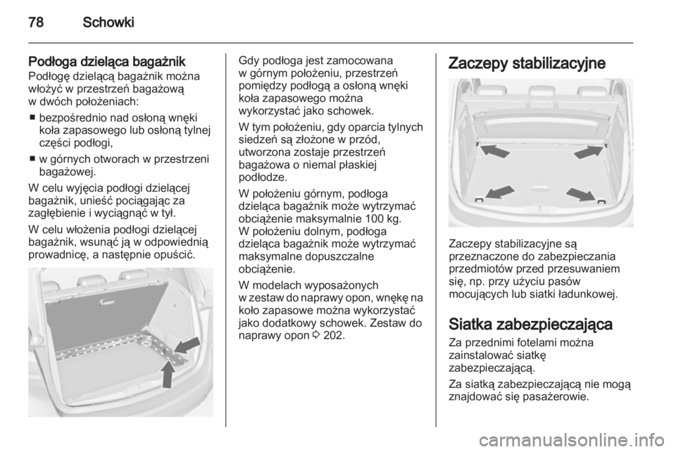 OPEL MERIVA 2012.5  Instrukcja obsługi (in Polish) 