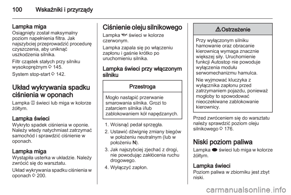 OPEL MERIVA 2013  Instrukcja obsługi (in Polish) 