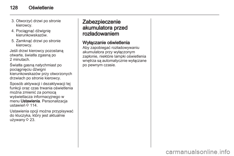 OPEL MERIVA 2013  Instrukcja obsługi (in Polish) 