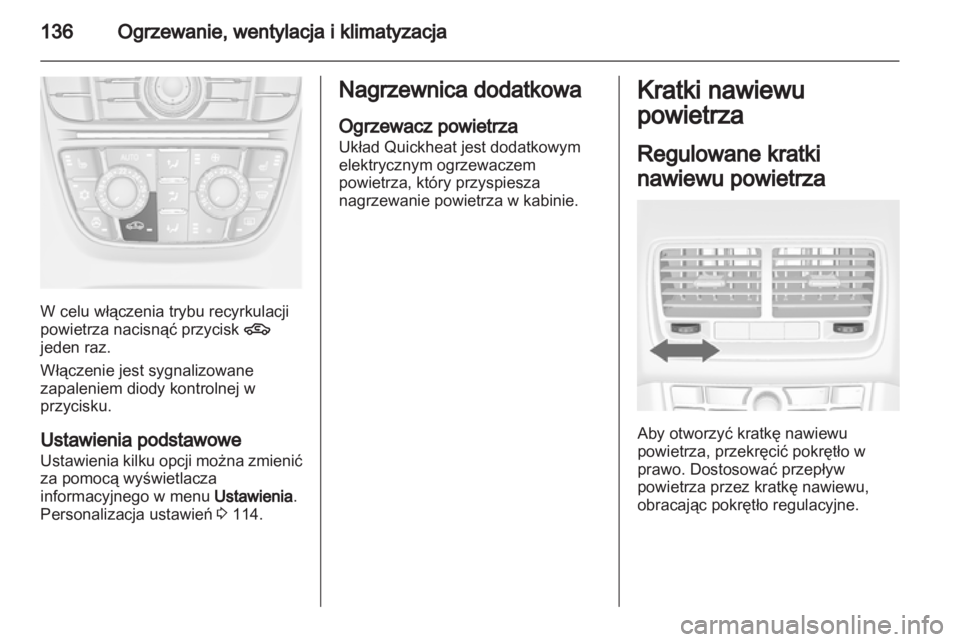 OPEL MERIVA 2013  Instrukcja obsługi (in Polish) 