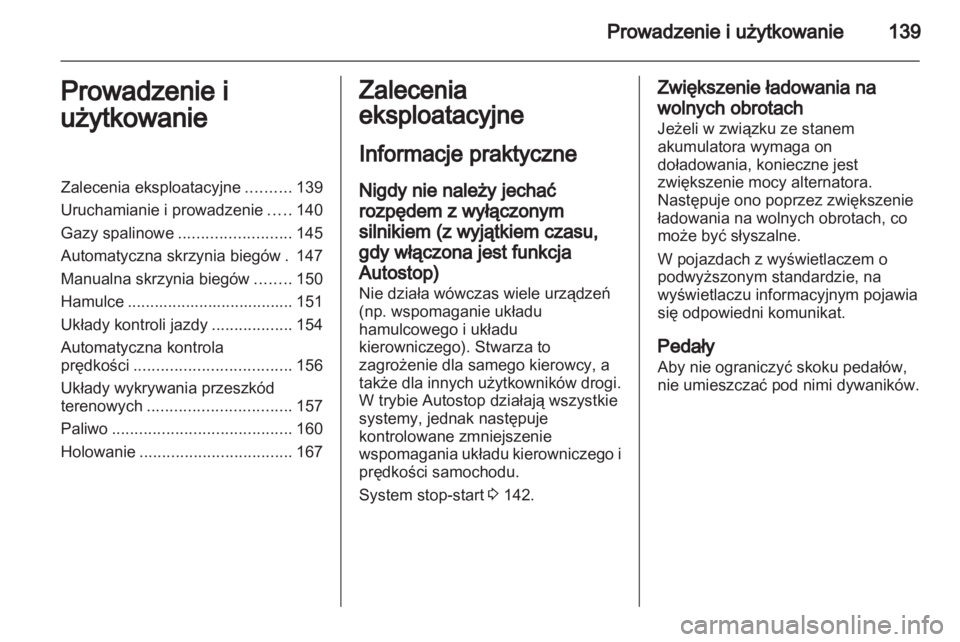 OPEL MERIVA 2013  Instrukcja obsługi (in Polish) 