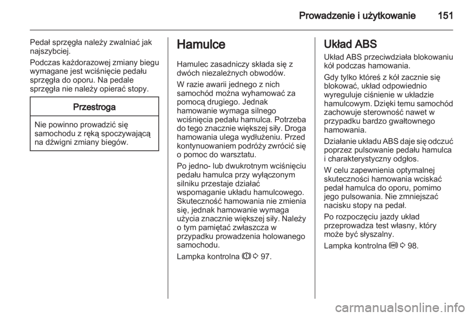OPEL MERIVA 2013  Instrukcja obsługi (in Polish) 