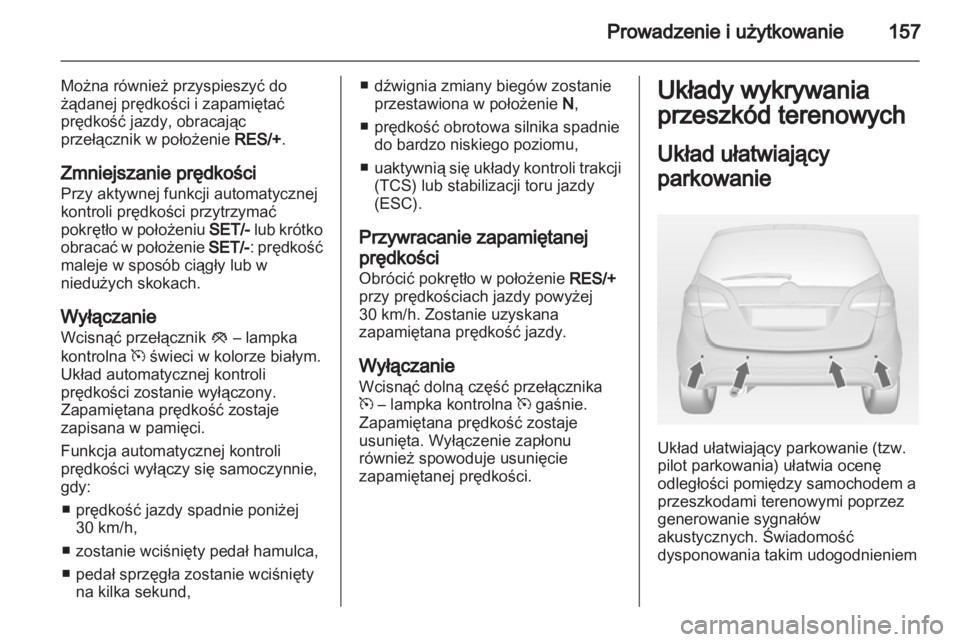 OPEL MERIVA 2013  Instrukcja obsługi (in Polish) 