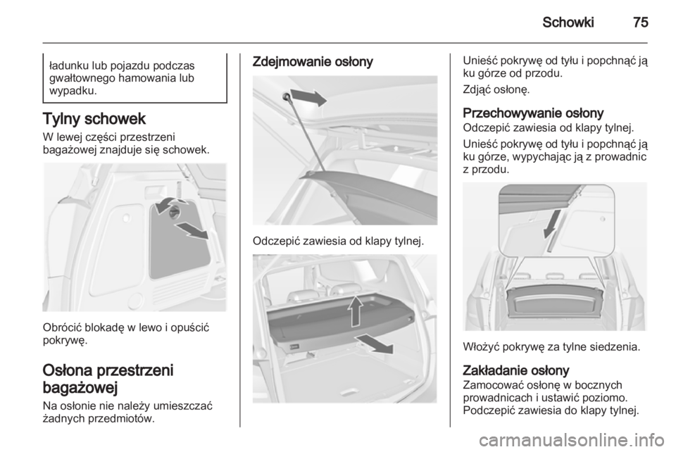 OPEL MERIVA 2013  Instrukcja obsługi (in Polish) 