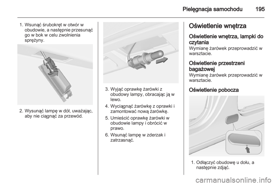 OPEL MERIVA 2013.5  Instrukcja obsługi (in Polish) 
