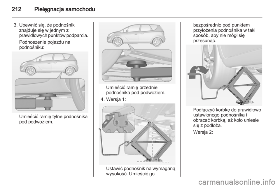 OPEL MERIVA 2013.5  Instrukcja obsługi (in Polish) 
