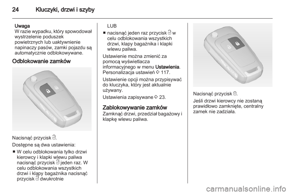 OPEL MERIVA 2013.5  Instrukcja obsługi (in Polish) 