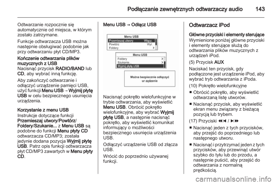 OPEL MOKKA 2013  Instrukcja obsługi systemu audio-nawigacyjnego (in Polish) 
