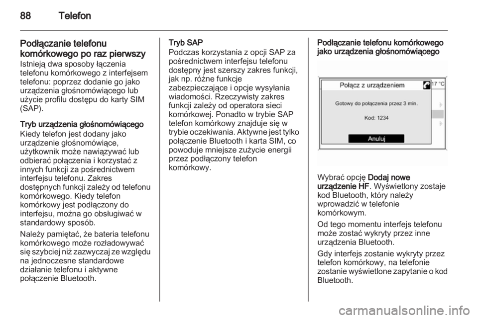 OPEL MOKKA 2013  Instrukcja obsługi systemu audio-nawigacyjnego (in Polish) 
