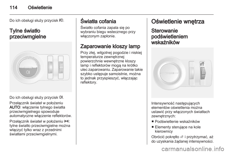 OPEL MOKKA 2013  Instrukcja obsługi (in Polish) 
