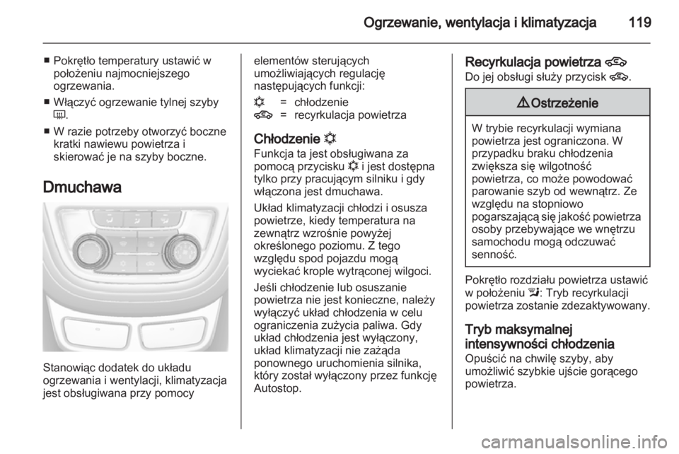 OPEL MOKKA 2013  Instrukcja obsługi (in Polish) 