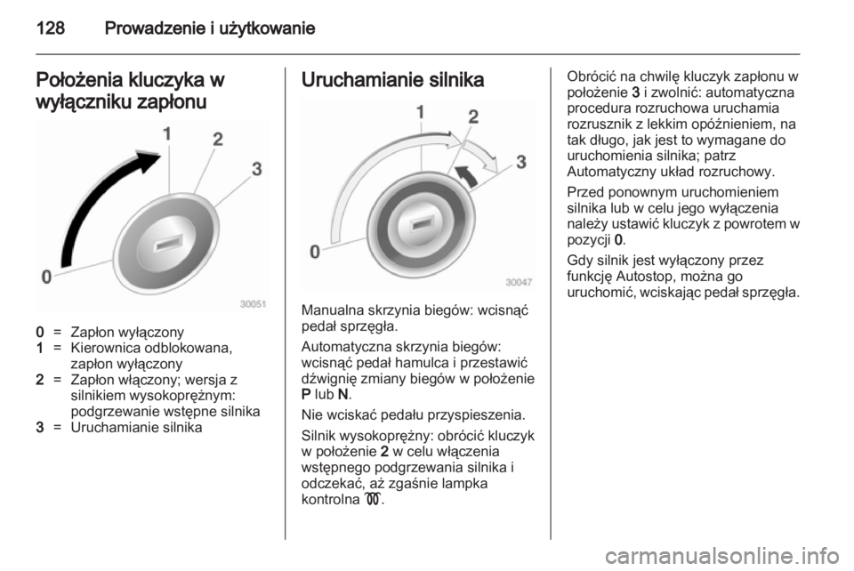 OPEL MOKKA 2013  Instrukcja obsługi (in Polish) 