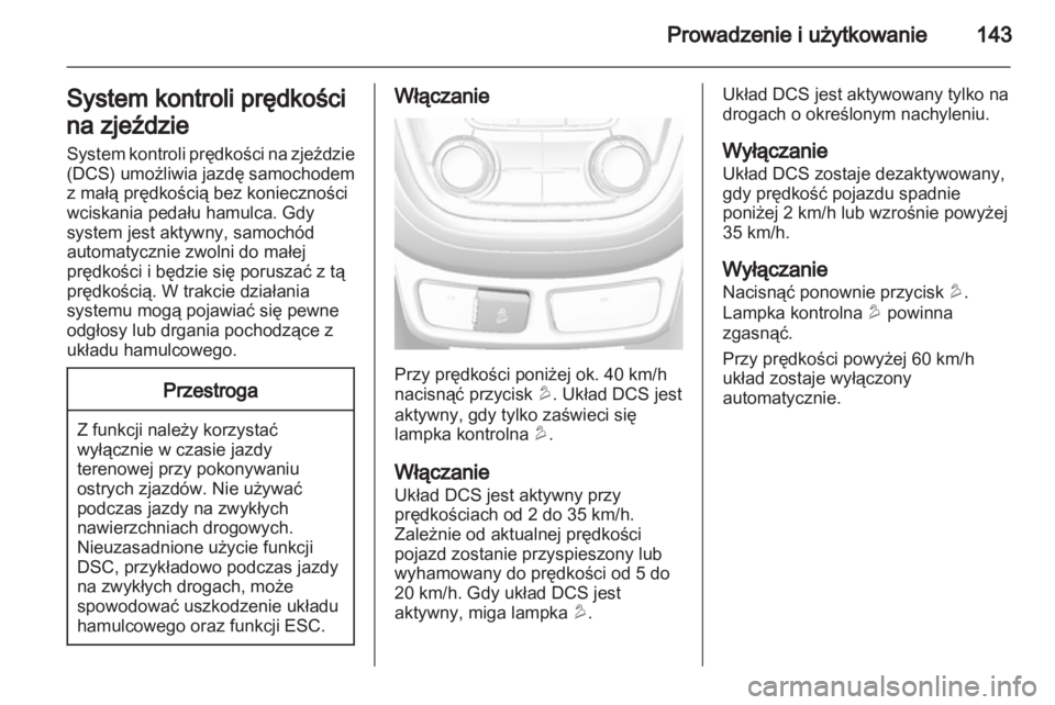OPEL MOKKA 2013  Instrukcja obsługi (in Polish) 