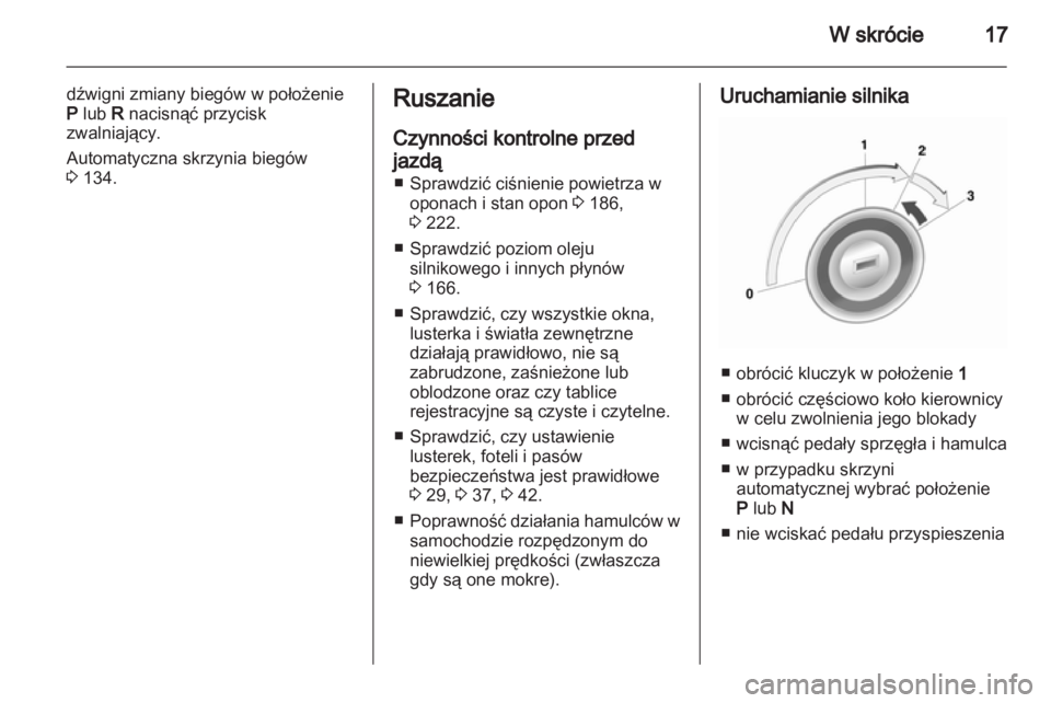 OPEL MOKKA 2013  Instrukcja obsługi (in Polish) 