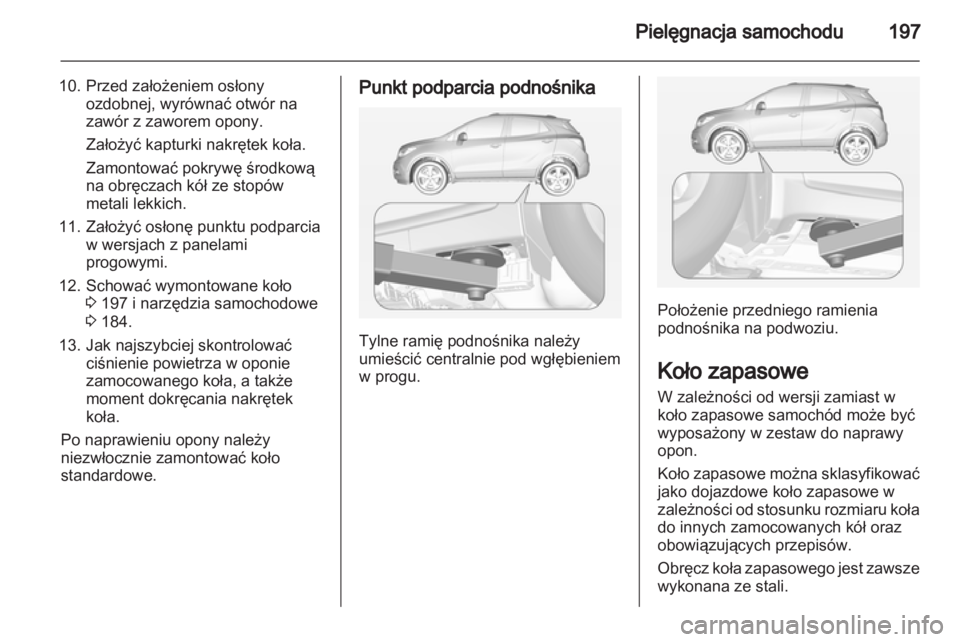 OPEL MOKKA 2013  Instrukcja obsługi (in Polish) 