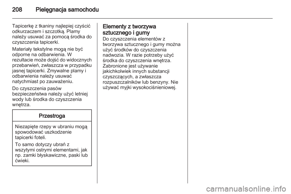 OPEL MOKKA 2013  Instrukcja obsługi (in Polish) 