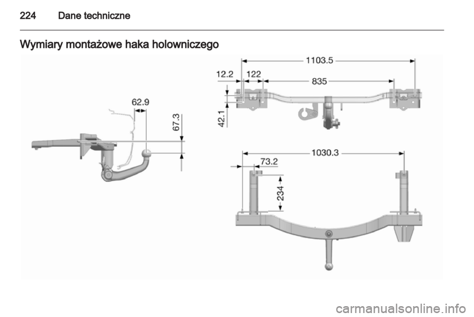 OPEL MOKKA 2013  Instrukcja obsługi (in Polish) 