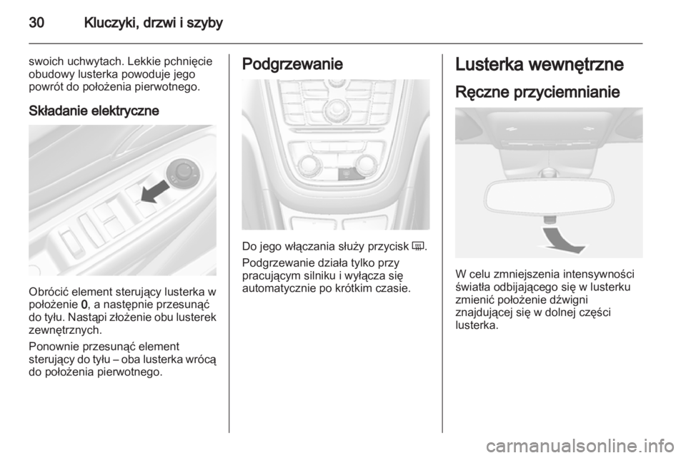 OPEL MOKKA 2013  Instrukcja obsługi (in Polish) 