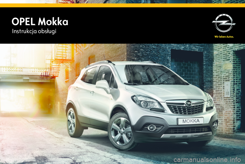 OPEL MOKKA 2015  Instrukcja obsługi (in Polish) OPEL MokkaInstrukcja obsługi 