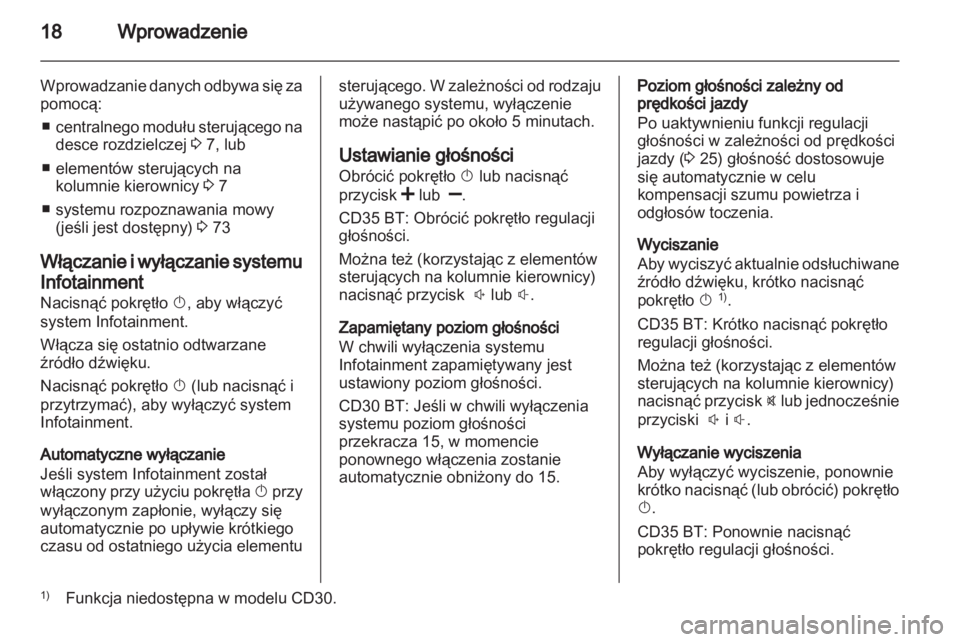 OPEL VIVARO 2013  Instrukcja obsługi systemu audio-nawigacyjnego (in Polish) 