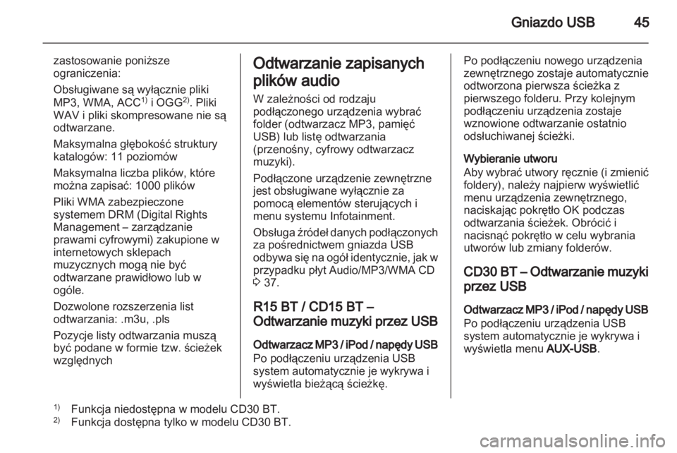 OPEL VIVARO 2013  Instrukcja obsługi systemu audio-nawigacyjnego (in Polish) 