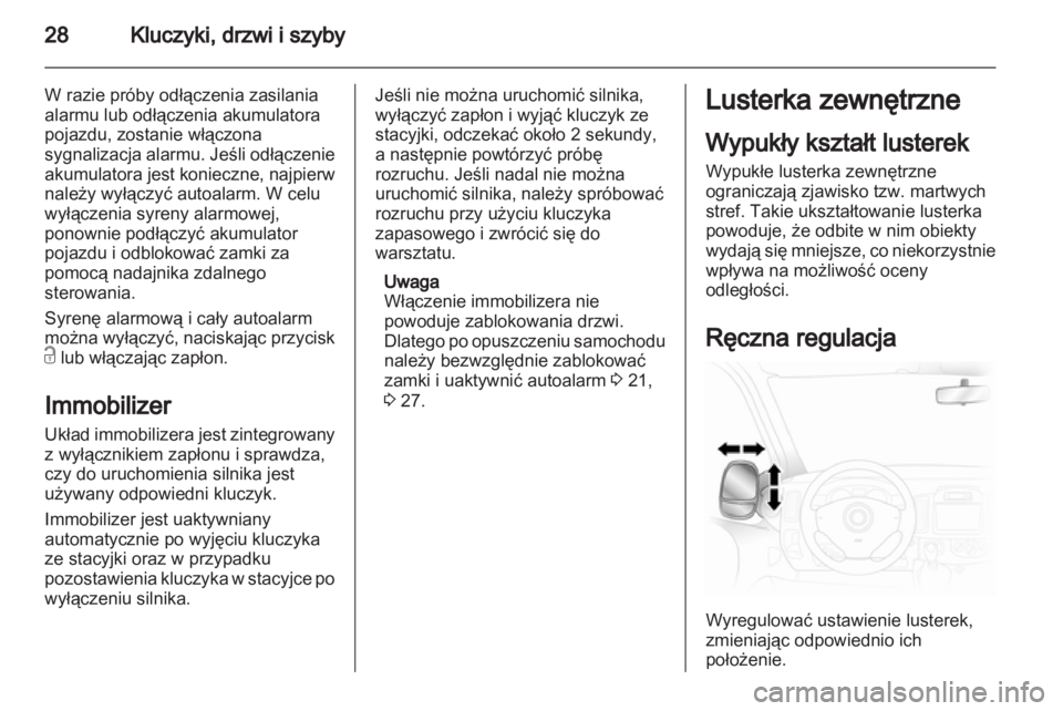 OPEL VIVARO 2011  Instrukcja obsługi (in Polish) 