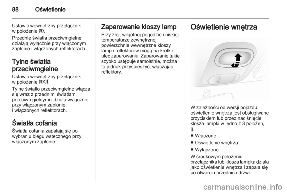 OPEL VIVARO 2011.5  Instrukcja obsługi (in Polish) 