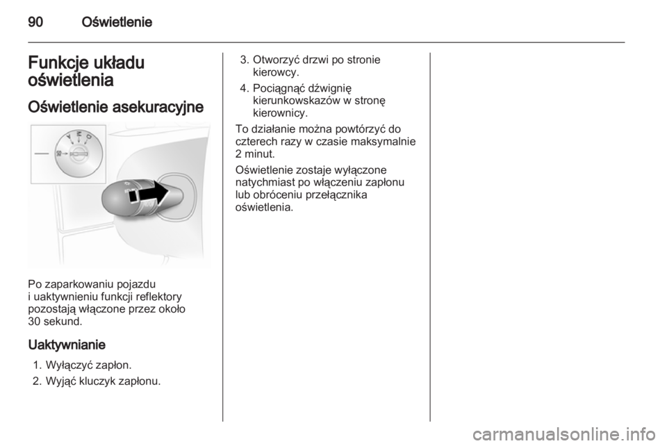 OPEL VIVARO 2012  Instrukcja obsługi (in Polish) 