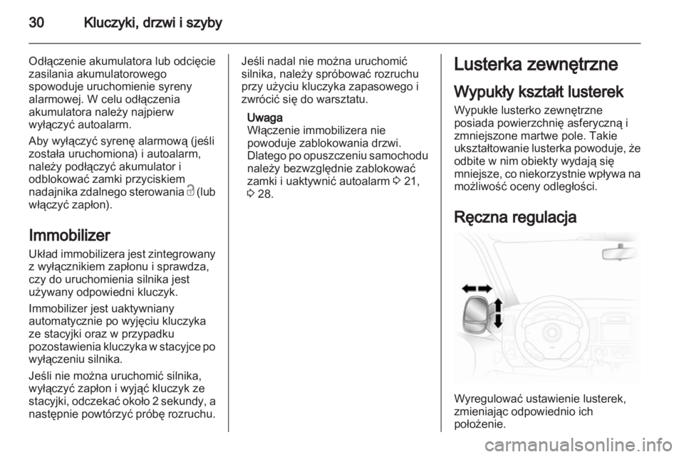 OPEL VIVARO 2013  Instrukcja obsługi (in Polish) 