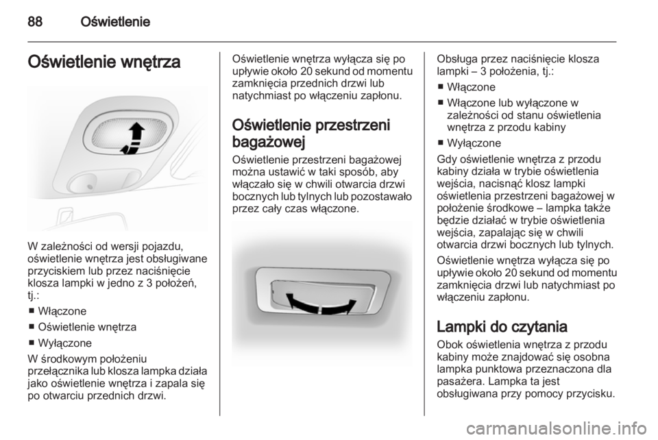 OPEL VIVARO 2013  Instrukcja obsługi (in Polish) 