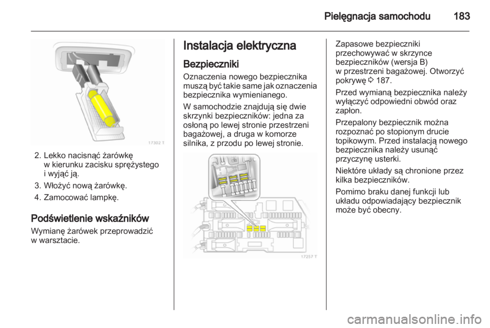 OPEL ZAFIRA 2010  Instrukcja obsługi (in Polish) 