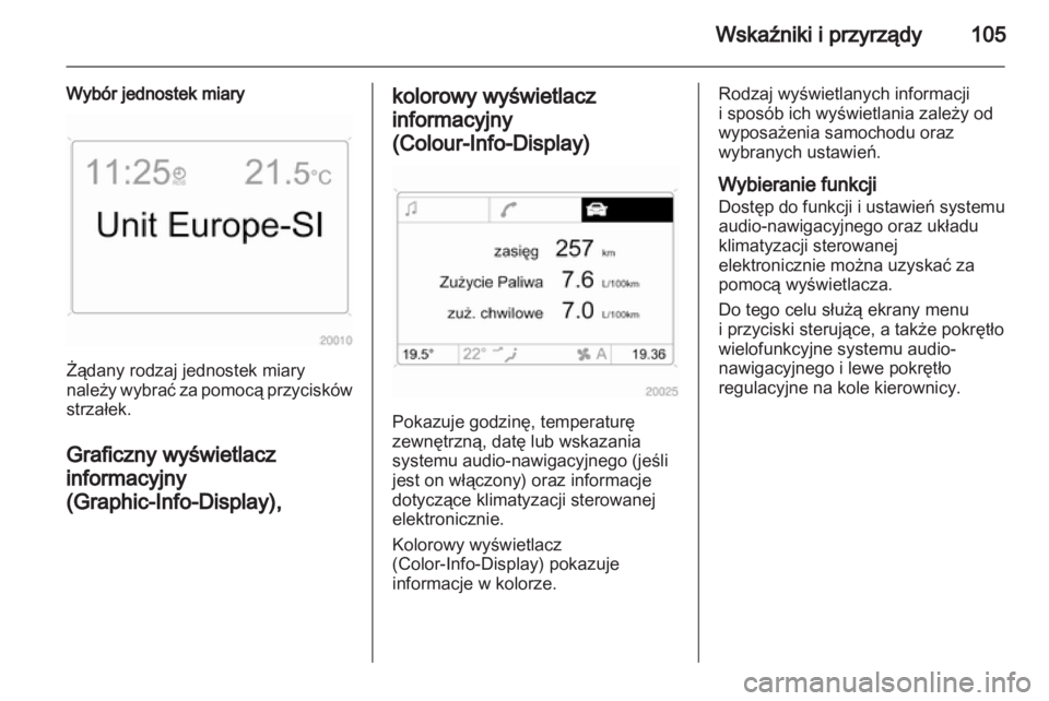 OPEL ZAFIRA 2010.5  Instrukcja obsługi (in Polish) 
