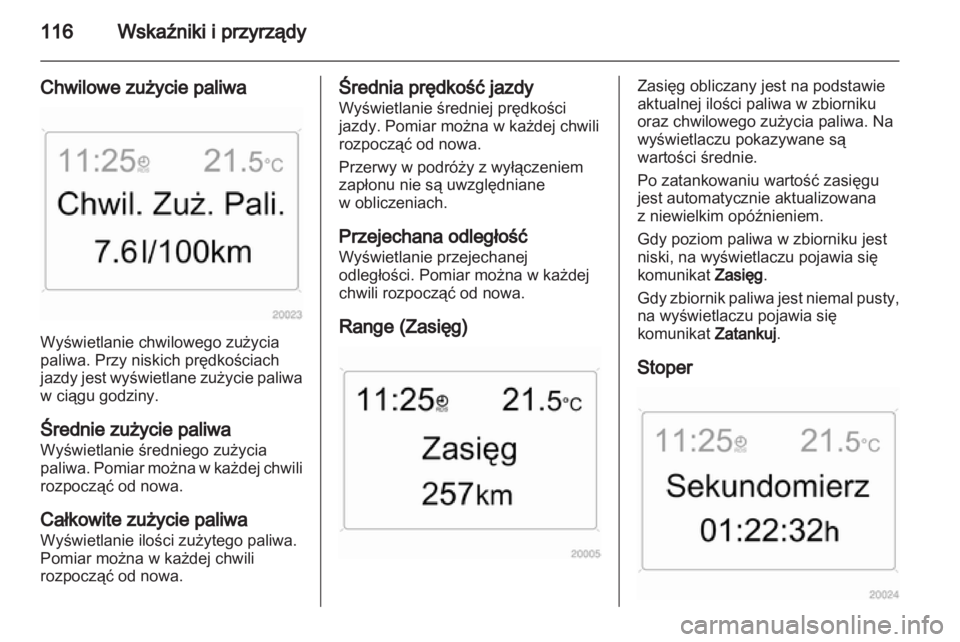 OPEL ZAFIRA 2011  Instrukcja obsługi (in Polish) 