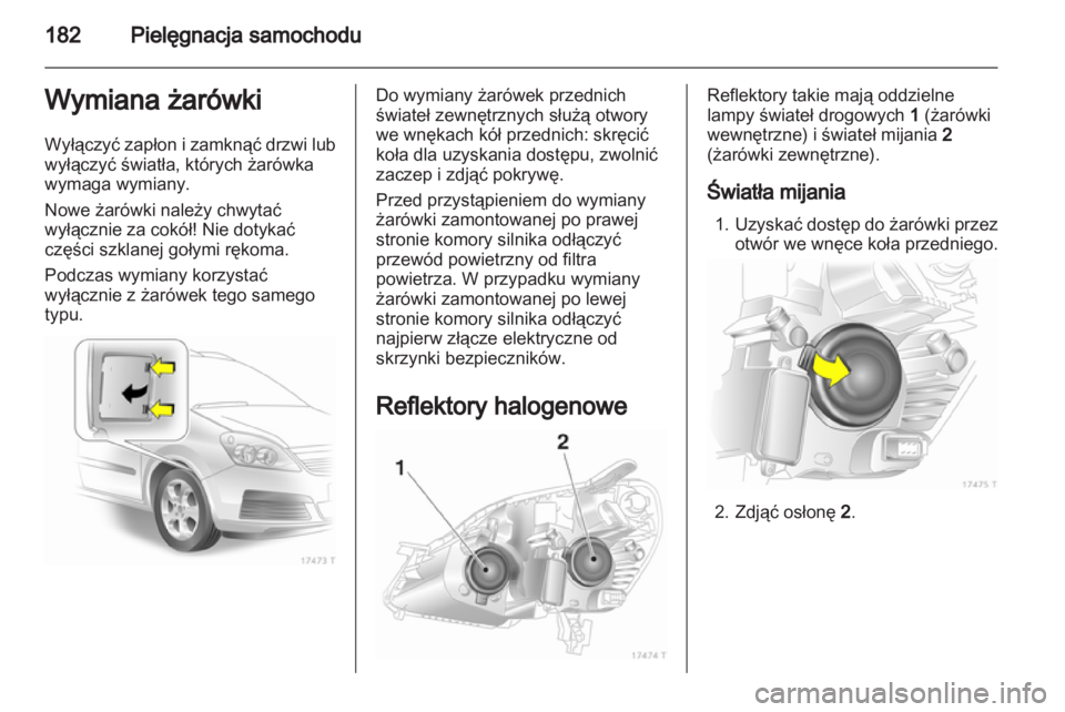 OPEL ZAFIRA 2011  Instrukcja obsługi (in Polish) 