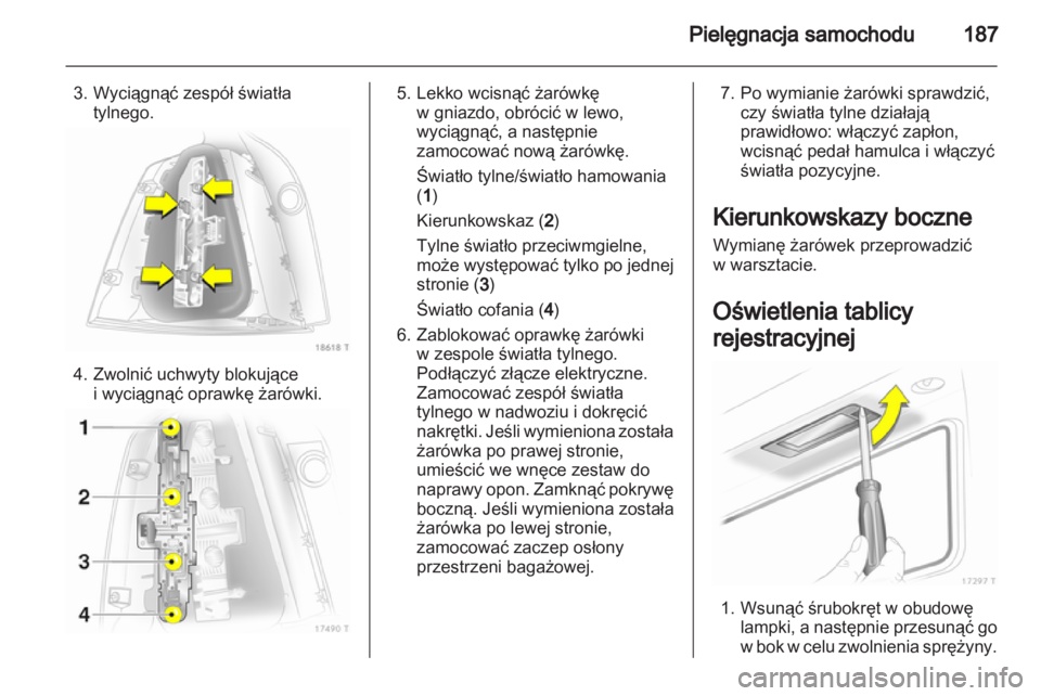 OPEL ZAFIRA 2011  Instrukcja obsługi (in Polish) 