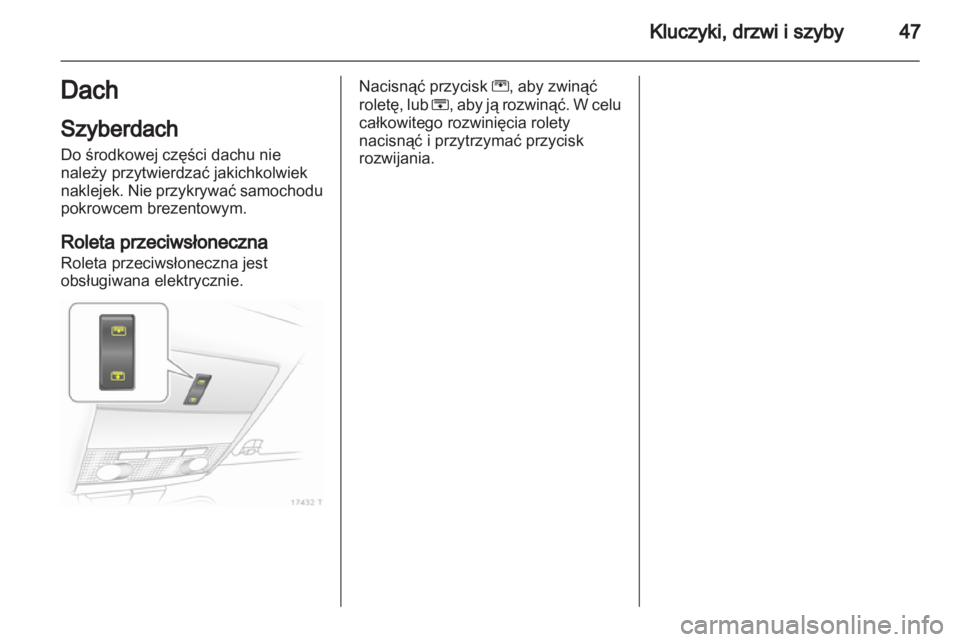 OPEL ZAFIRA 2011  Instrukcja obsługi (in Polish) 