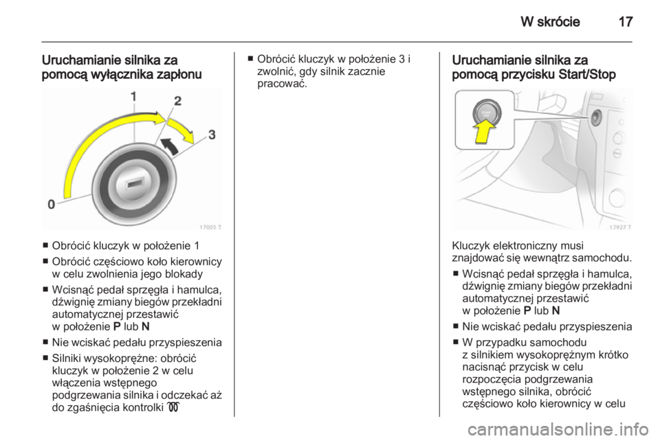 OPEL ZAFIRA 2011.5  Instrukcja obsługi (in Polish) 