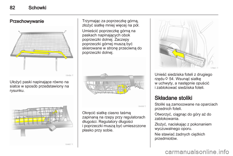 OPEL ZAFIRA 2011.5  Instrukcja obsługi (in Polish) 